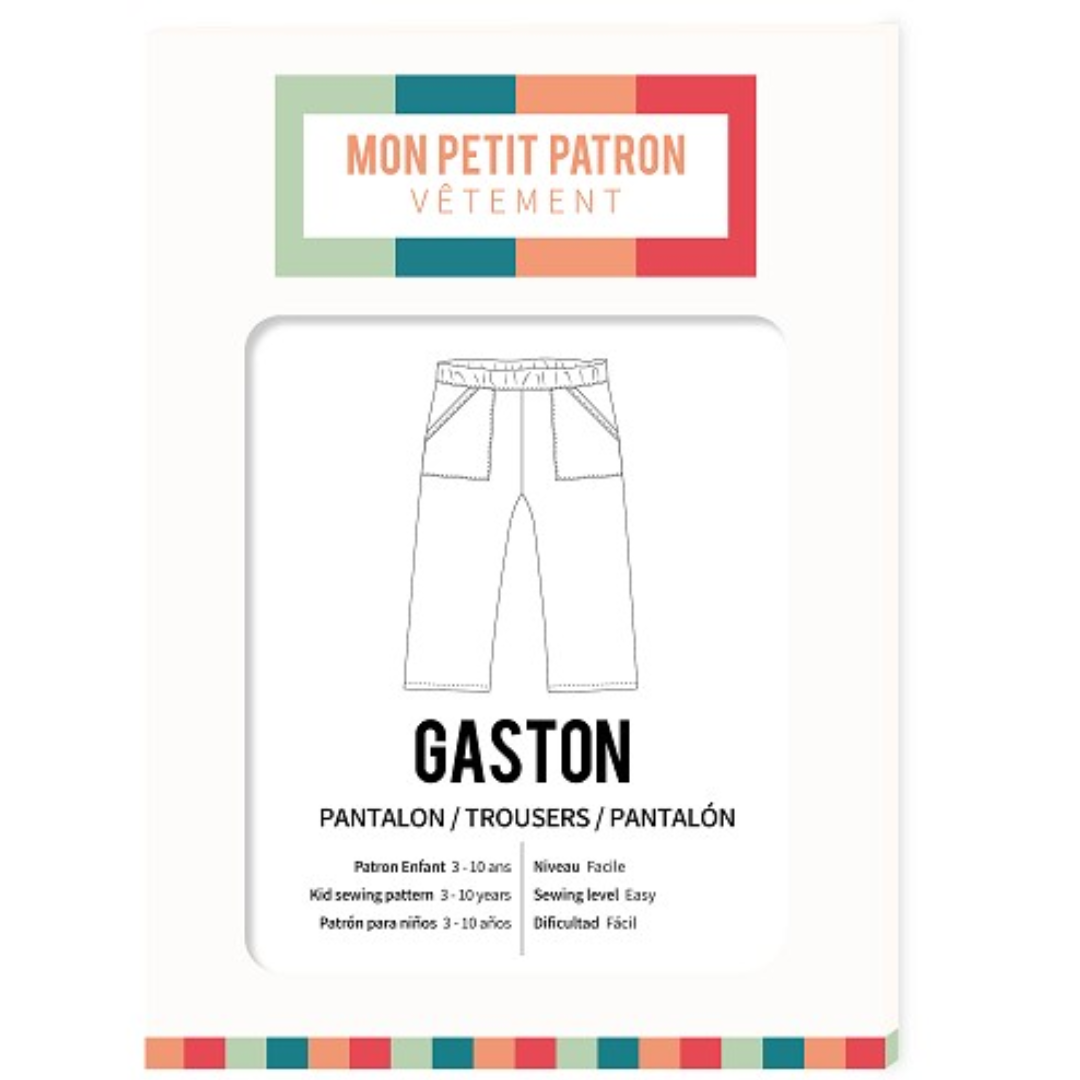 Patron enfant pantalon Mon petit patron GASTON