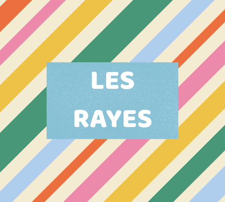tissu rayé