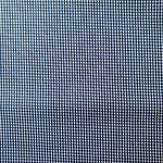 Tissu coton ligne pois bleu