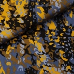 tissu viscose léopard ocre et bleu (1)