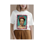 Tissu jersey viscose Frida Khalo