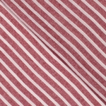 Tissu coton rayure rouge bordeaux