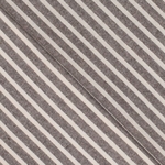 Tissu coton rayure gris DUNE