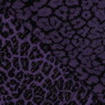 Tissu maille jacquard léopard violet brillant. (2)