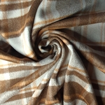 Tissu lainage manteau carreau écossais marron orange. (1)