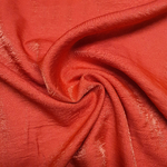 Tissu viscose polyamide brillant rouge
