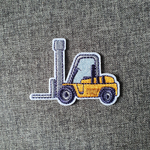 Patch thermocollant tracteur jaune charriot élévateur (2)