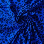 Tissu viscose léopard bleu (1)