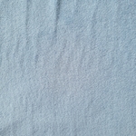 Tissu jersey éponge coton bleu ciel