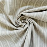 Tissu lin viscose rayure beige et écru (2)