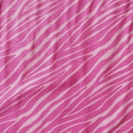 Tissu jersey coton  rayé zèbre rose (2)