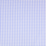 Tissu coton vichy bleu