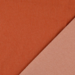 Tissu  jeans stretch orange rouille (2)