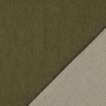 Tissu  jeans stretch vert olive (2)