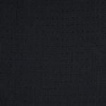 Tissu double gaze plumetis noir