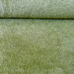 Tissu coton éponge vert tilleul