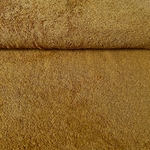 Tissu coton éponge ocre
