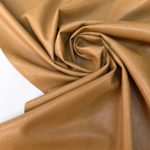 Tissu simili cuir camel