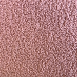 Tissu maille bouclette rose