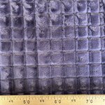 Tissu fausse fourrure violet à carré (2)
