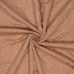 Tissu viscose beige pois traits