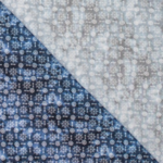 Tissu viscose batik bleu marine (1)