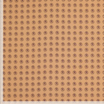 Tissu fibre mood coton beige motif violet (1)