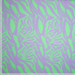 Tissu viscose ELLA vert et mauve (1)