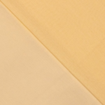 Tissu voile coton uni jaune chair beige