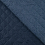 Tissu matelassé doublé uni denim jean (900) (1)