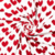 Tissu jersey coton blanc cœur rouge (1)