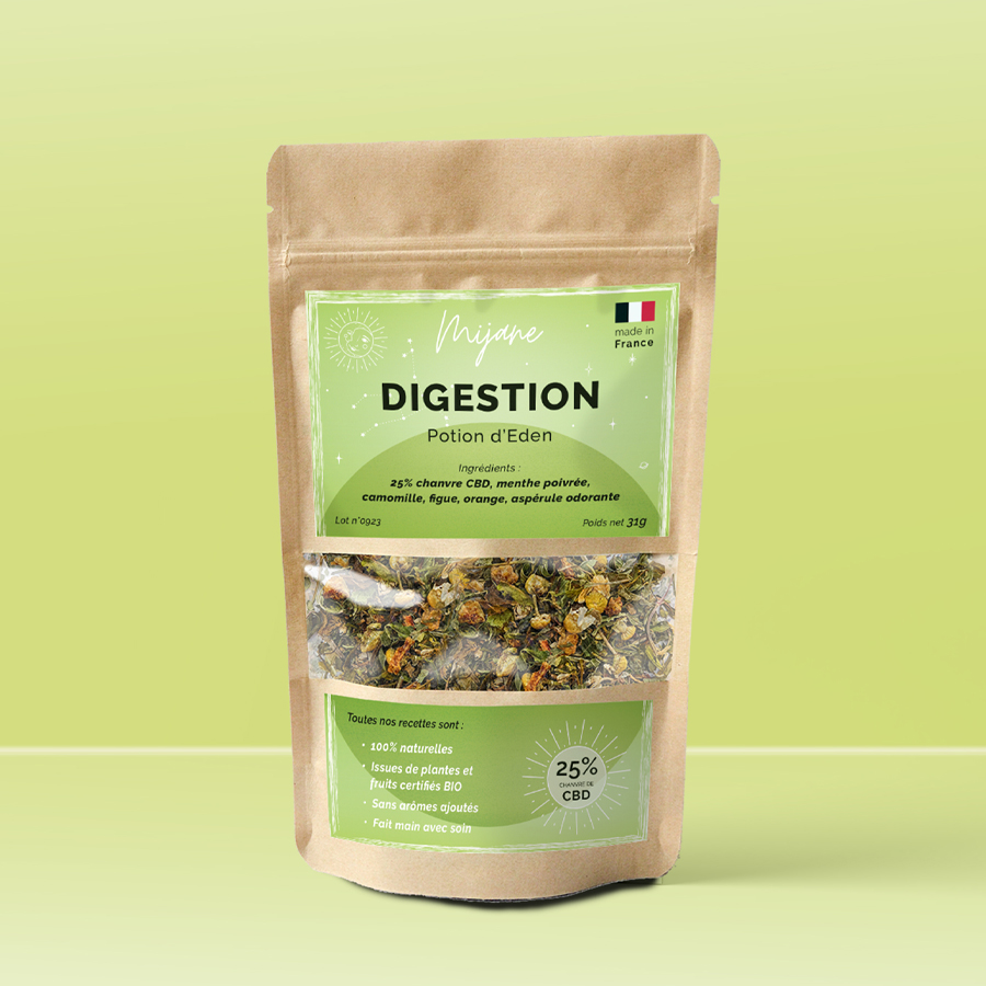 Tisane CBD Digestion - Mijane