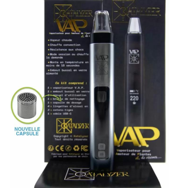 V.A.P KATALYSER - VAPE - Le CannaPeace V.A.P KATALYSER - VAPE - Le CannaPeace