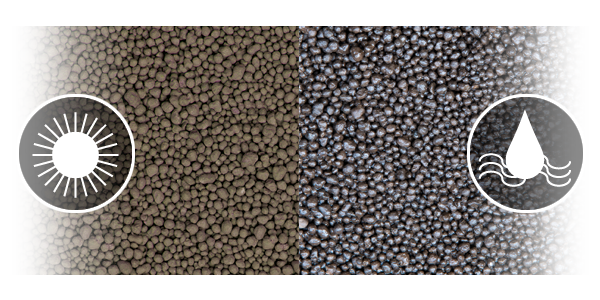 Brown-Dry-Wet