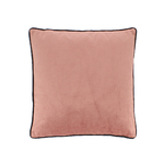 coussin velours rose
