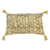 coussin imprimé block print