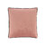 coussin velours rose