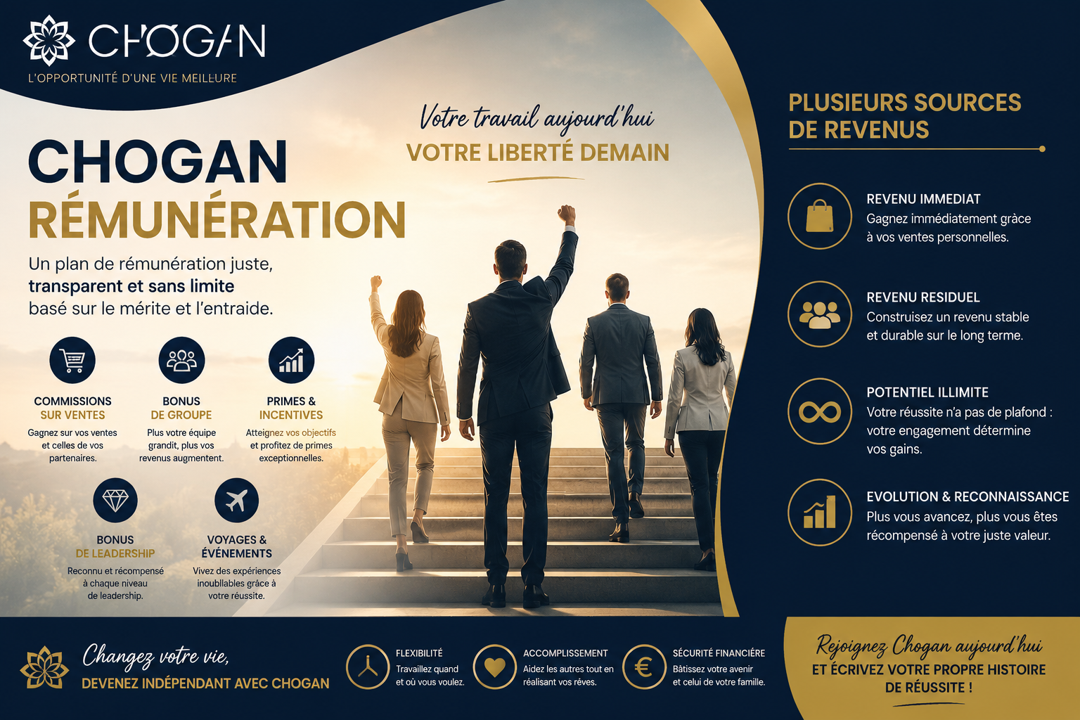 Comprendre en profondeur la rémunération Chogan