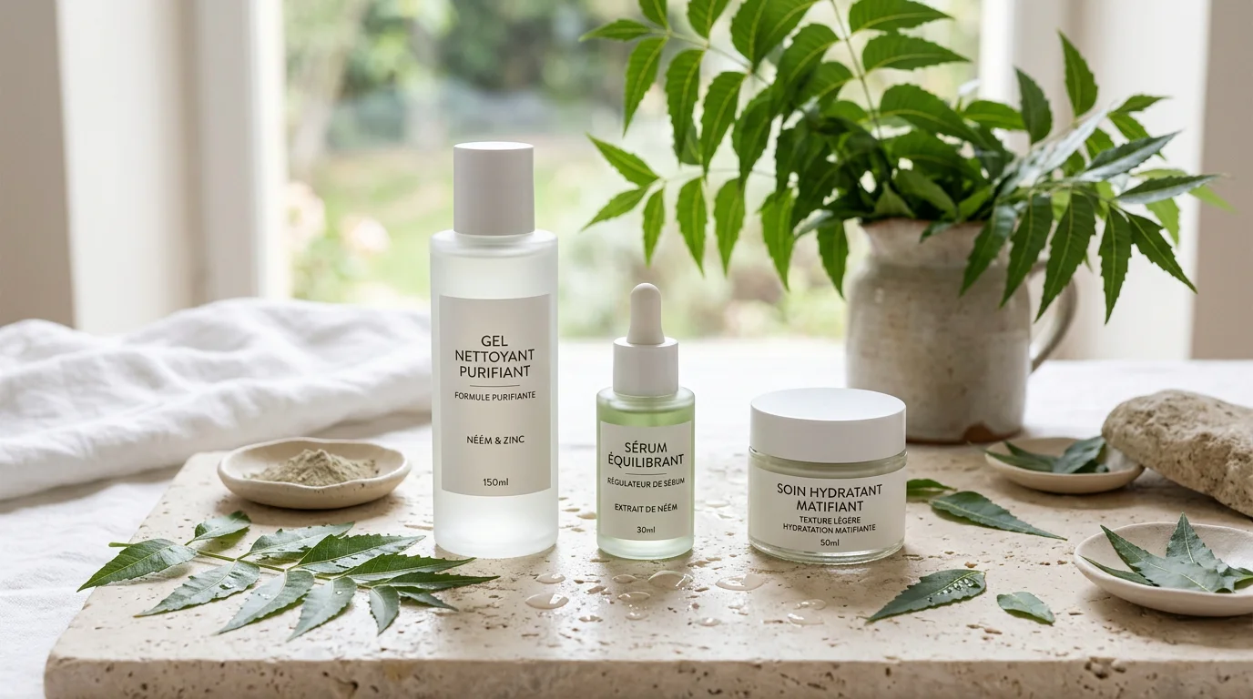 Gamme simplifiée pour peau grasse : la routine efficace