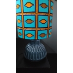 Lampe Dollie_turquoise_et_jaune 2
