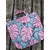 sac Julia-feuilles-roses-fond-bleu