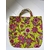 sac julia:vert anis et rose fuschia