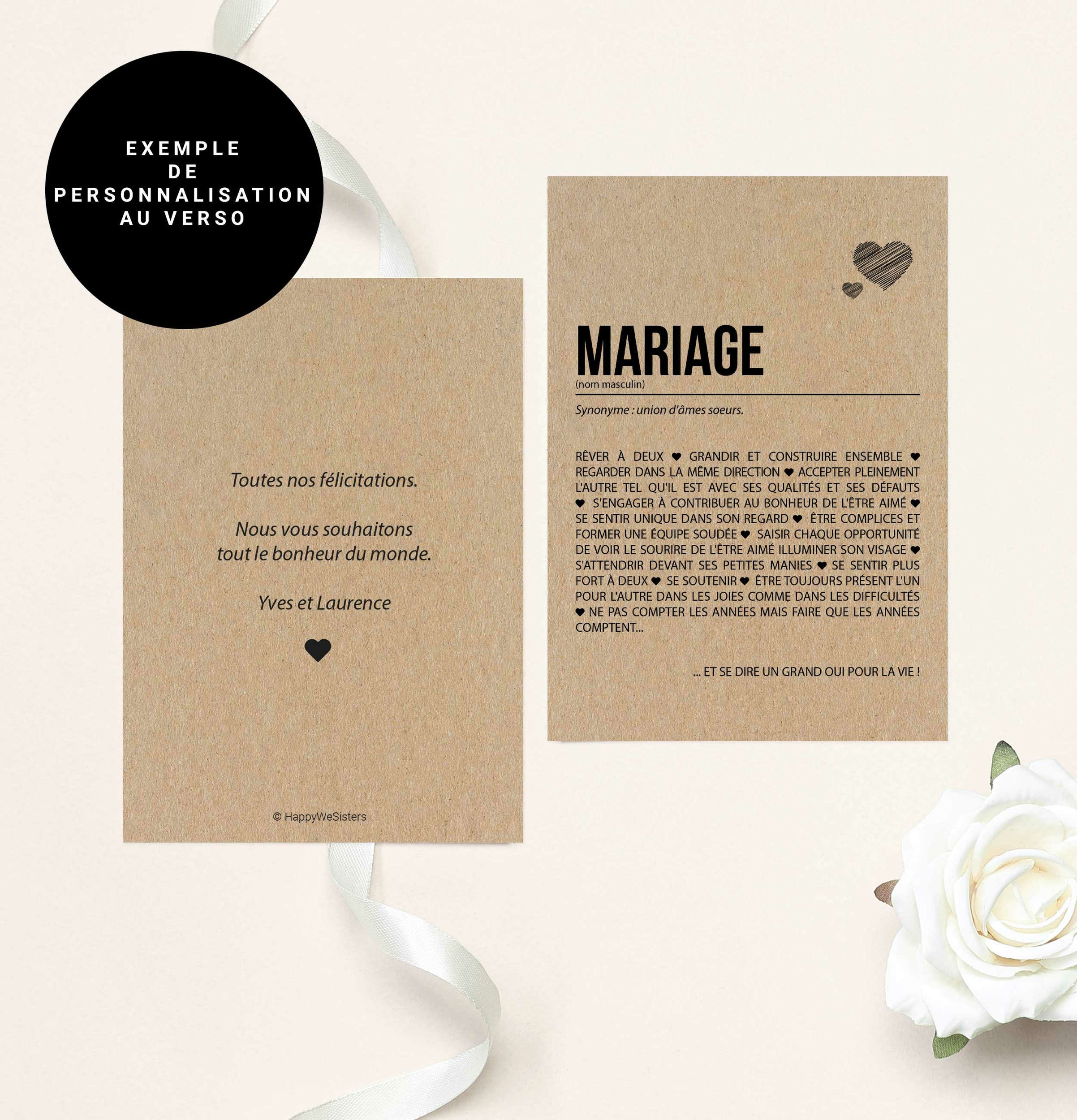 CARTE-FELICITATION-MARIAGE-PERSONNALISÉE