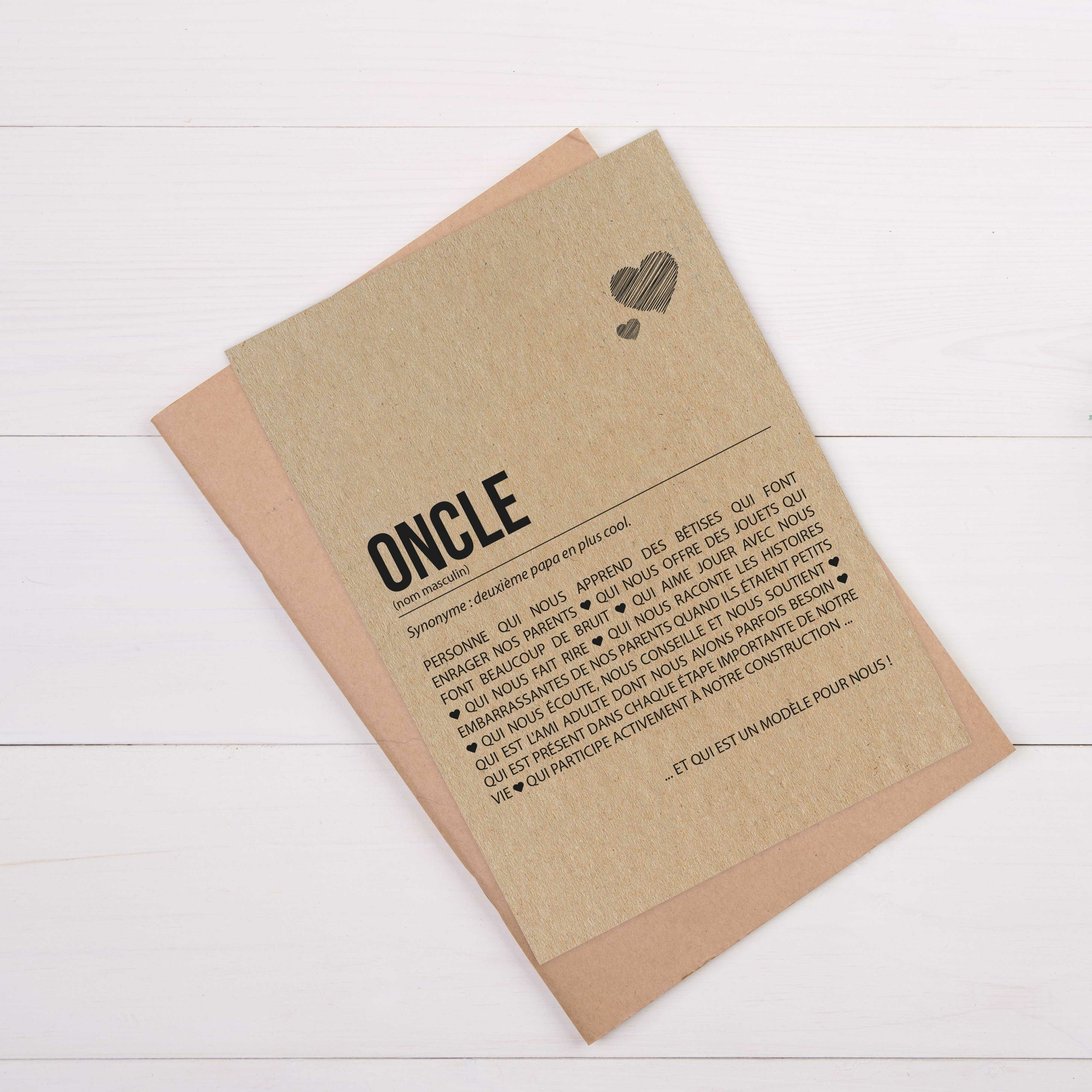 CARTE-DEFINITION-ONCLE-ENVELOPPE-KRAFT