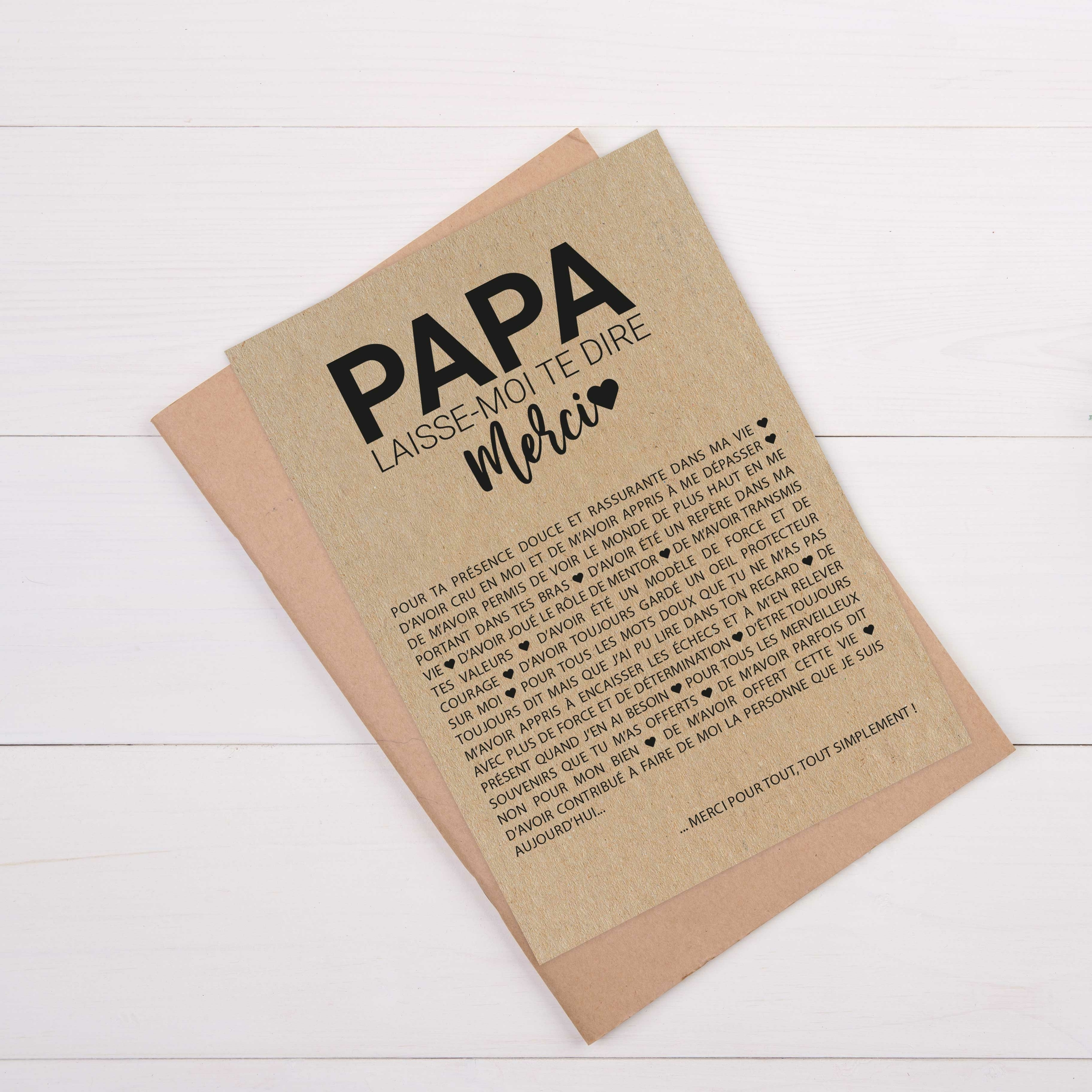 CARTE-PAPA-MERCI-ENVELOPPE-KRAFT