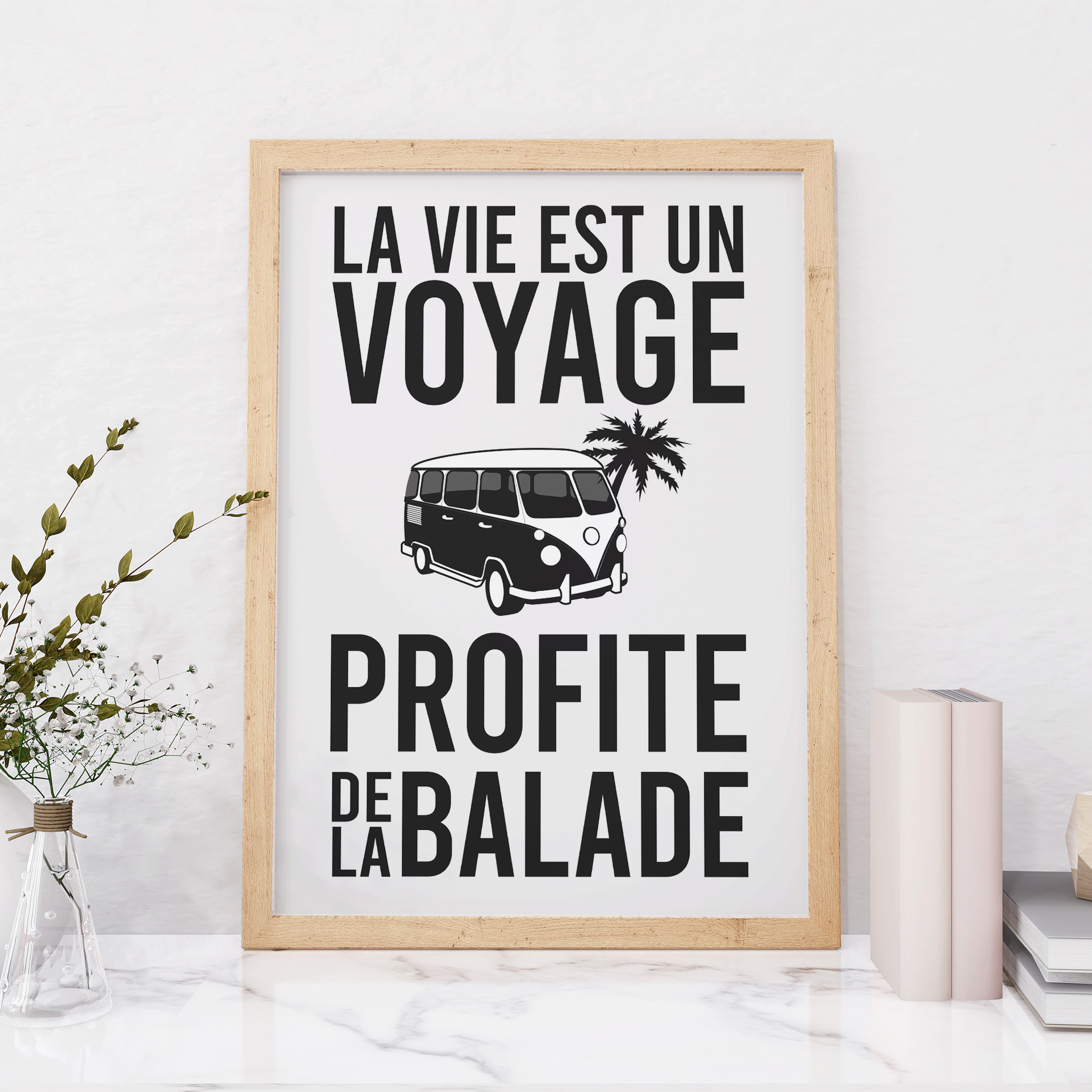 La vie est un voyage profite de la balade