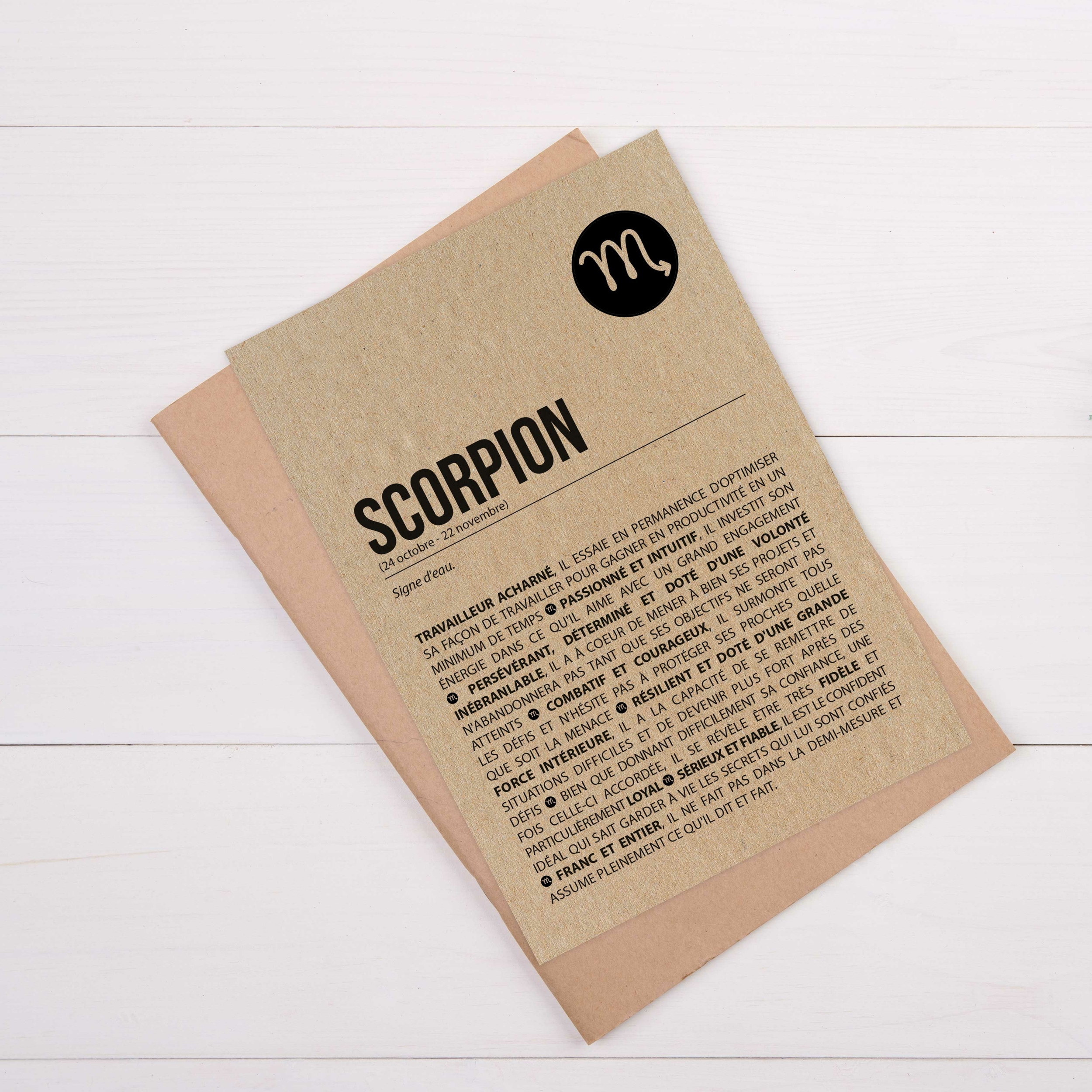 scorpion+enveloppe