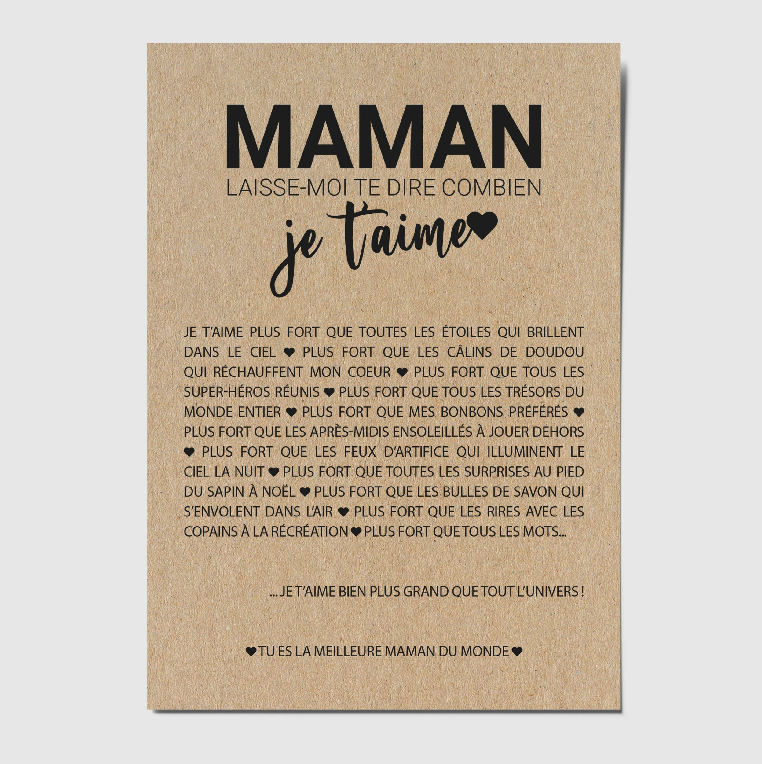 Carte Amour Maman