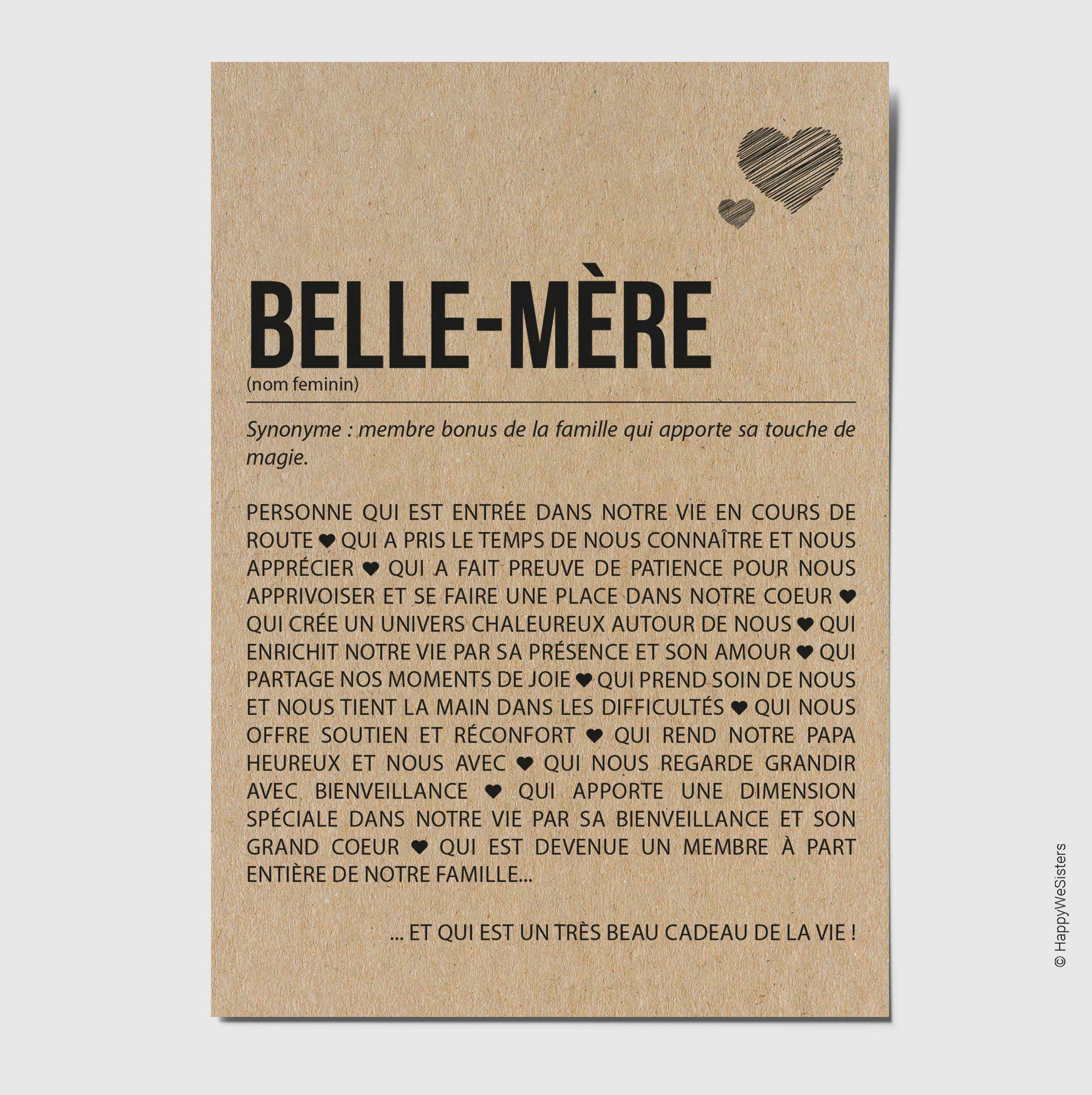 CARTE-BELLE-MÈRE