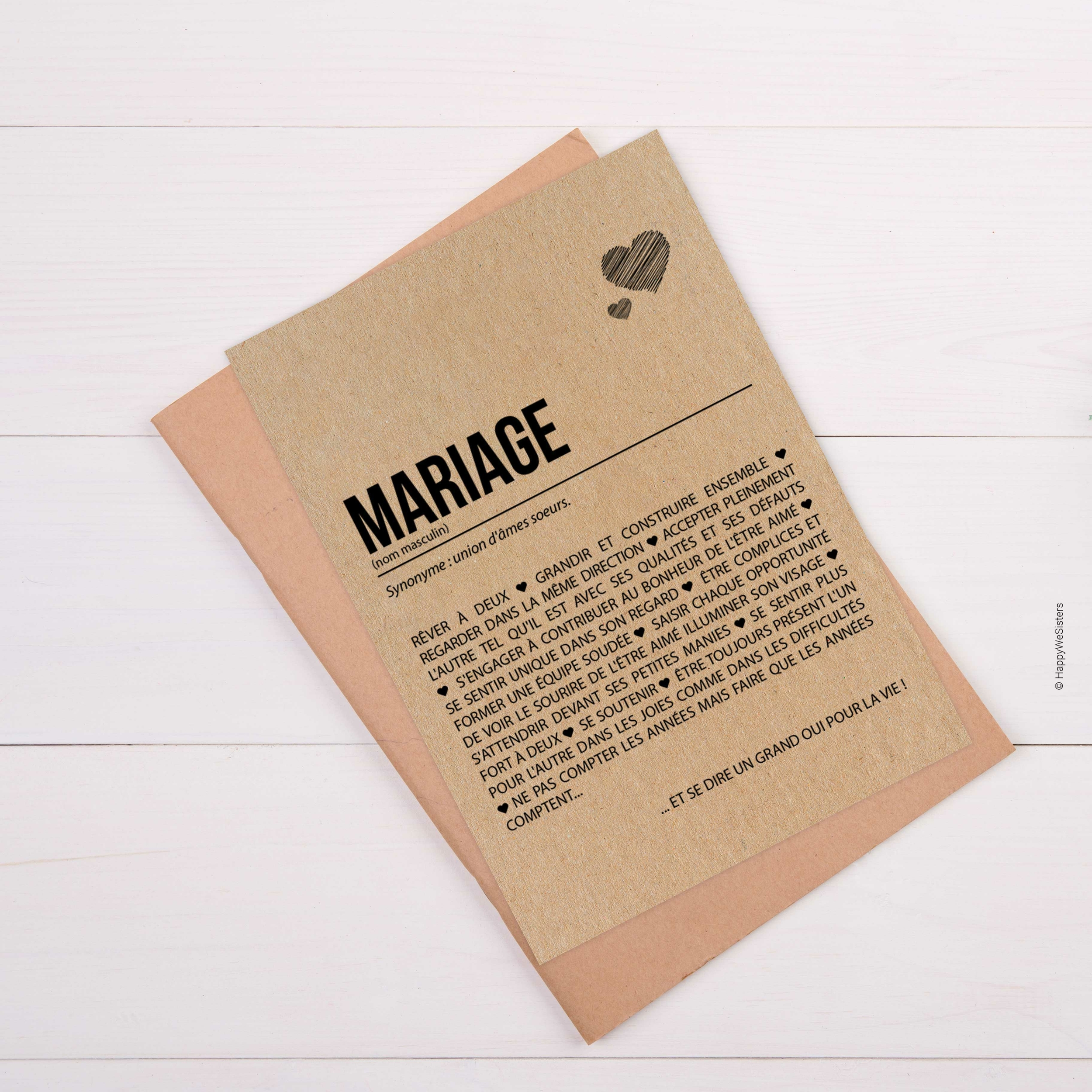 Enveloppe Cadeau De Mariage Pour Offrir Un Billet - Pochette Originale 9498